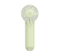 Usams Mini Ventilateur de Poche Portable 3 Vitesses Compact Rechargeable 1200mAh Vert