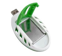 USB Mosquito Killer Repeller Électrique pour Moustiques Sécurité Portable Summer Sleep Répulsif pour Insectes Vert + Blanc ABS + Composant électronique