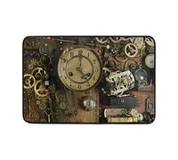 Use7 Paillasson vintage Steampunk pour intérieur et extérieur 60 x 40 cm