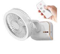 usefulbeauty Ventilateur À Circulation D'Air,Ventilateur De Bureau Avec Charge USB Pour Sommeil Silencieux,Oscille À Gauche Et À Droite, Pour Les Jours De Chaleur | Pour la Table de Nuit, l'Étagère et