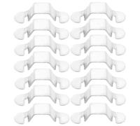 USHOBE 20 Pièces n Acier Inoxydable Argenté Structure Hexagonale Creuse, Outil de Plombier Multifonctionnel pour Tuyau D'entrée et Robinet de Salle de Bains, Facile à Transporter