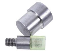 USHOBE 2pièces Outils de Pose de Rivets Double Face pour Presse à Main Manuel Moules Précis pour Fixation de Rivets et Boutons Accessoires Durables pour Vêtements et Sacs