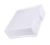 USHOBE Bloc-notes Blanc en Papier avec Boîte Transparente, Papier à Écrire pour Bureaux et Maisons, Fonction Extraction Facile, Ensemble de Blocs-notes Polyvalent