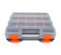 USHOBE Boîte de Rangement à Compartiments en Plastique Réutilisable, Facile à Utiliser, pour Perles et Composants Électroniques, Organisateur Compact pour Bricolage