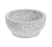 USHOBE Bol en Pierre Coréen Traditionnel pour Restaurant, Marmite à Bibimbap Répartition Uniforme Chaleur et Design Anti-débordement, pour Servir