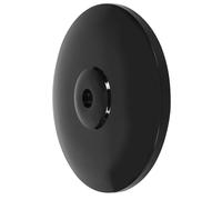 USHOBE Châssis pour Ventilateur Électrique Robuste en Plastique Noir, Base de Levage Ronde pour Ventilateur sur Pied, pour Camping et Remplacement Facile