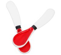 USHOBE Couteau à tartiner beurre 2 pièces 12.30x3.00x1.00 cm en céramique pour confiture et crème usage domestique et pique- design moderne