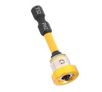 USHOBE Embout de Tournevis Magnétique Positionnement Facile et Précis Réglable en Métal Jaune pour Plaques de Plâtre et Bois pour Installation