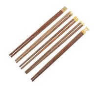 USHOBE Ensemble de Baguettes Réutilisables en Bois de Poulet, Sculptées Main, Portables avec Boîte Élégante, pour Occasions Spéciales et Vaisselle Cuisine