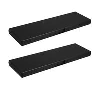 USHOBE Étuis de Rangement Mousse Intérieure Lot de 2 en Plastique Noir Organisation des Outils Électroniques pour Pied à Coulisse Numérique en Atelier ou Ingénierie