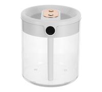 USHOBE Humidificateur D'air à Double Buse 2l USB Silencieux pour Chambre et Bureau avec Brumisation Froide en Plastique et Affichage Numérique