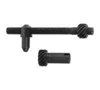 USHOBE Kit 2 Vis de Réglage Tendeur de Chaîne en Métal pour Tronçonneuse 4500 5200 5800, Surface Lisse et Robuste, Accessoires de Rechange Pratiques