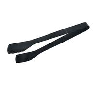 USHOBE Pinces Alimentaires en Silicone Noir Cuisine, Saisie Sécurisée des Aliments Chauds, Ustensile Indispensable pour Grillades et Repas Conviviaux