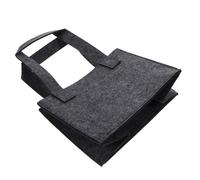 USHOBE Pochette Porte-Bouteilles en Feutre Gris, Multi-cellules | Paquet Réutilisable, Couture Fine et Matière Résistante, Convient à Plupart des Formats pour Voyage, Pique-niques, Fête