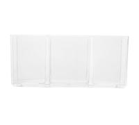 USHOBE Porte-capsules à Café Transparent à Compartiments Boîte Organisation pour Sachets de Thé Dosettes et Paquets de Sucre Rangement Multifonction pour Cuisine Bureau ou Chambre