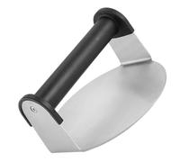 USHOBE Presse Pièce 1 Ronde Inoxydable en 430 Hamburger Acier | Steaks et Burgers, Pressage Manuel Rapide, Forme Uniforme, Portable pour Pique-niques Cuisine