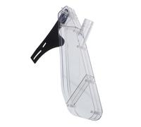 USHOBE Protection pour Scie Circulaire en Plastique Transparent R Shape avec Trou D'aspiration 32mm et Hauteur de Fente 80mm pour Accessoires de Travail du Bois