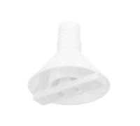 USHOBE Raccord de Tuyauterie de Climatiseur Adaptateur de Vidange de Climatisation pour Unité Extérieure, Plastique Blanc, Compatibilité Précise, Prévention des Fuites, Gestion des