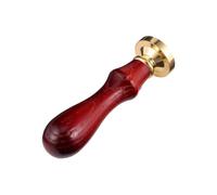 USHOBE Tampon de Cire Halloween Motif Crâne Marron en Cuivre et Bois, Décoration Créative pour Enveloppes et Invitations, Style Traditionnel et Design