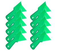 USHOBE Truelle D'angle Intérieure Plastique Vert 10 Pièces Pour Amélioration De L'habitat Et Béton Avec Bonne Stabilité