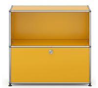 USM Haller Buffet 1 ouvert / 1 rabat jaune doré - USM SIDEBOA 1OFF 1KLAP FD SCH