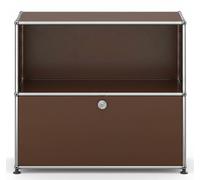USM Haller Buffet 1 ouvert / 1 rabat marron - USM SIDEBOA 1OFF 1KLAP FD SCH