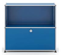 USM Haller Buffet 1 tiroir ouvert / 1 tiroir bleu gentiane - USM SIDEBOA 1OFF 1SCHU FD SCH