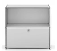 USM Haller Buffet 1 tiroir ouvert / 1 tiroir gris clair - USM SIDEBOA 1OFF 1SCHU FD SCH
