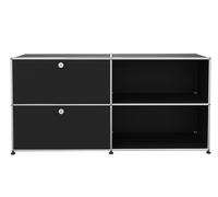 USM Haller Buffet 2 Open / 2 Flaps à gauche - USM SIDEBO OFF KLAP LI FD SCH