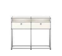 USM Haller Buffet M51 - Livraison rapide - Blanc pur - QS M51 9010
