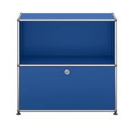 USM Haller Buffet M62 1 rabat / 1 ouverture - Bleu gentiane - USM HALLER QS M62 27