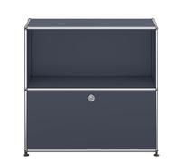 USM Haller Buffet M62 1 rabat / 1 ouverture - Gris anthracite - USM HALLER QS M62 33