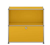 USM Haller Buffet M62 1 rabat / 1 ouverture - Jaune doré - USM HALLER QS M62 25