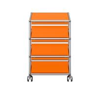 USM Haller Conteneur à rouleau M26 QUICK SHIP, orange pur - USM DE QS M26 26