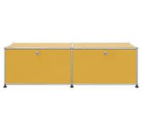 USM Haller Lowboard 2 portes Jaune doré - USM LOWBOARD 2KLAPPEN FD SCH