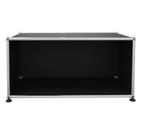 USM Haller Lowboard Ouvert Noir graphite - USM LOWBOARD OFFEN FD SCH