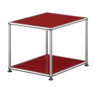 USM Haller Mobilier latéral M21 ouvert étroit QUICK SHIP rouge rubis - USM HALLER QS M21 23