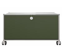 USM Haller TV-/Hi-Fi mobilier Vert olive - USM_TV_HI_FI DE_QS_B1 36