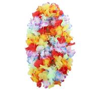 USOHJZ Collier Guirlande hawaïenne Luau, 10 pièces, Couronne de Fleurs artificielles d'été, for Mariage sur la Plage, fête d'anniversaire