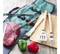 Ustensile barbecue - cook concept - pratique - gain de place - noir et marron