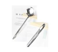 Ustensile de cuisine - Louche en acier inoxydable - 26x7 cm - Compatible lave-vaisselle