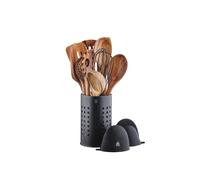 Set d'ustensiles de cuisine en bois d'acacia SKOV - 12 pièces