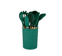 Ensemble d'ustensiles de cuisine Vert Plastique H17.8xl12.3xL1.2cm