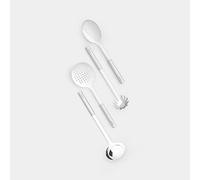 Ustensiles de cuisine - BRABANTIA - Profile 260148 - Acier inoxydable - 4 pièces - Lavable au lave-vaisselle