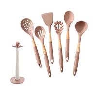 Ustensiles de cuisine en silicone 7 Pièces Résistantes à la Chaleur