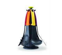 Joseph Joseph – Ensemble d'ustensiles Elevate 6 pièces support rotatif nylon résistant multicolore