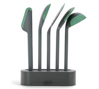 Ustensiles de cuisine NON-SCRATCH, set de 5 pc, vert, plastique, Lékué