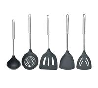 Ustensiles de cuisine, Pelles en silicone Cuillère à soupe Passoire Pelle frire Grattoir