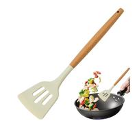 Ustensiles de cuisine - Spatule anti-adhésive, cuillère résistante à la chaleur, ustensiles de cuisine en silicone, Ustensile de | 12,6 Pouces, Tourneur à Fente, Louche À Soupe Pour La Cuisson,