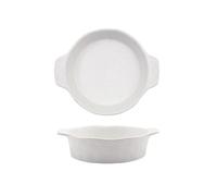 Ustensiles de cuisson Plat de cuisson Amphore en céramique, plat rond irrégulier, profond ménage, bol légumes, à Spaghetti occidental Plaques de four(Blanc)